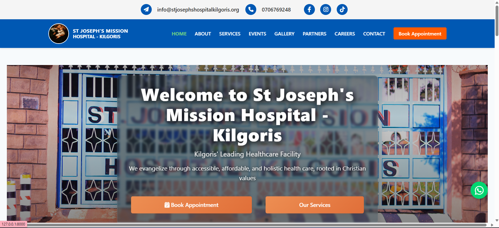 St Joseph HOS project image